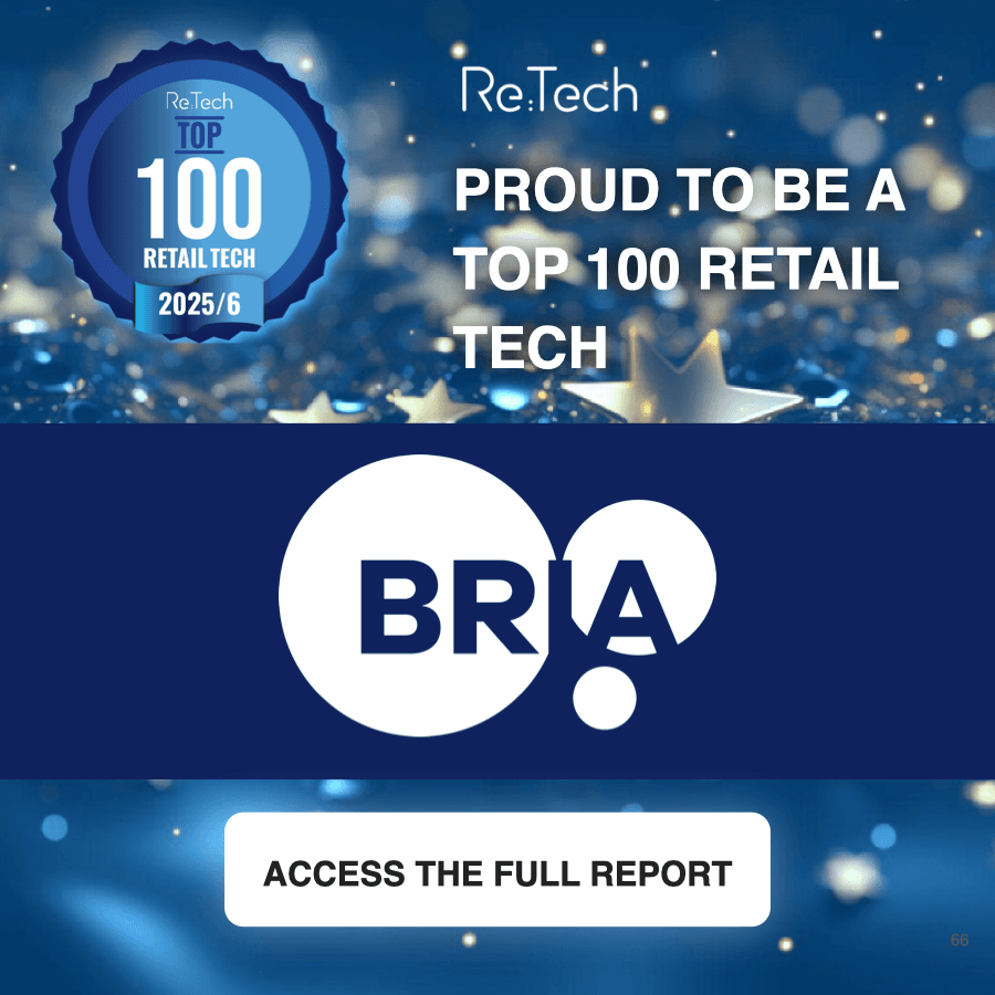 Bria Named One of the Top 100 Israeli Retail Tech Companies for 2025/26!