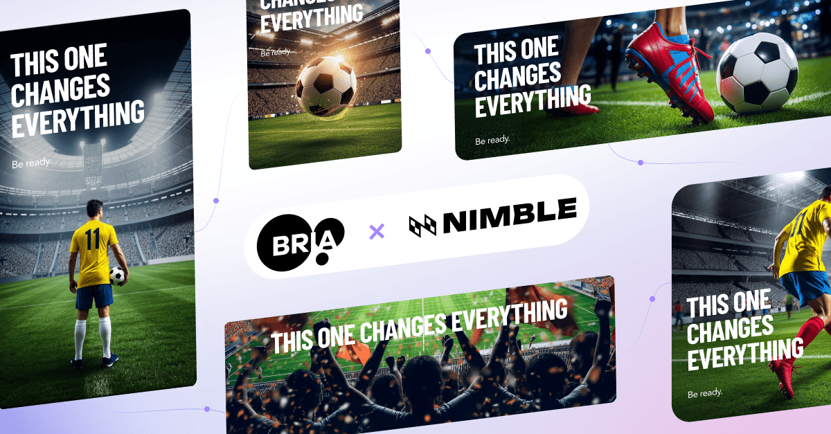 An agentic AI ad pipeline for World Cup 2026 by Bria and Nimble – and a Claude skill to run it yourself