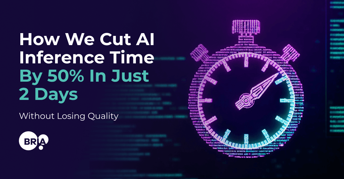 How We Cut AI Inference Time by 50% in Just 2 Days - Without Losing Quality