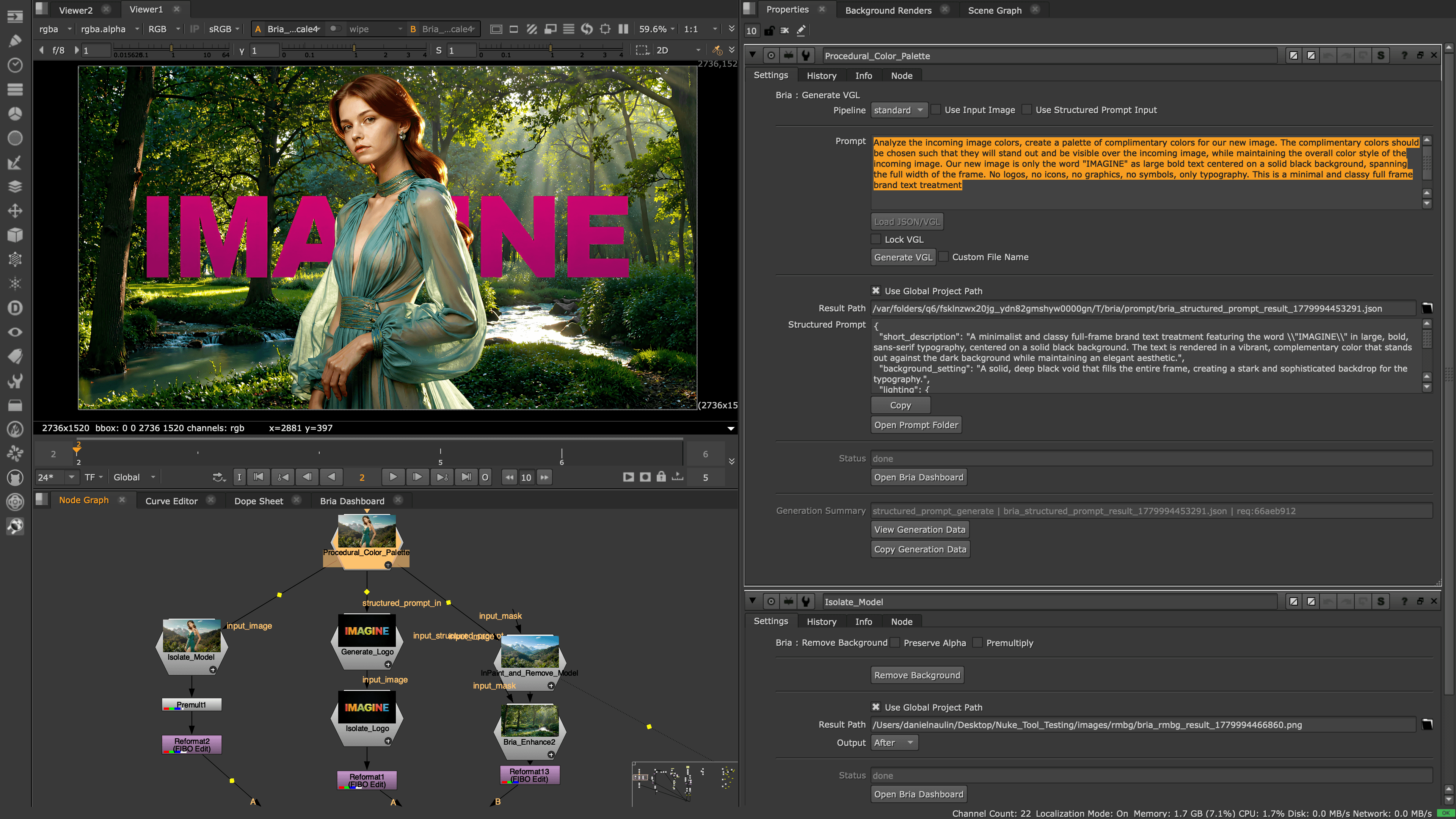 Edit backgrounds and image layers with masks and +100 Fibo Edit recipes