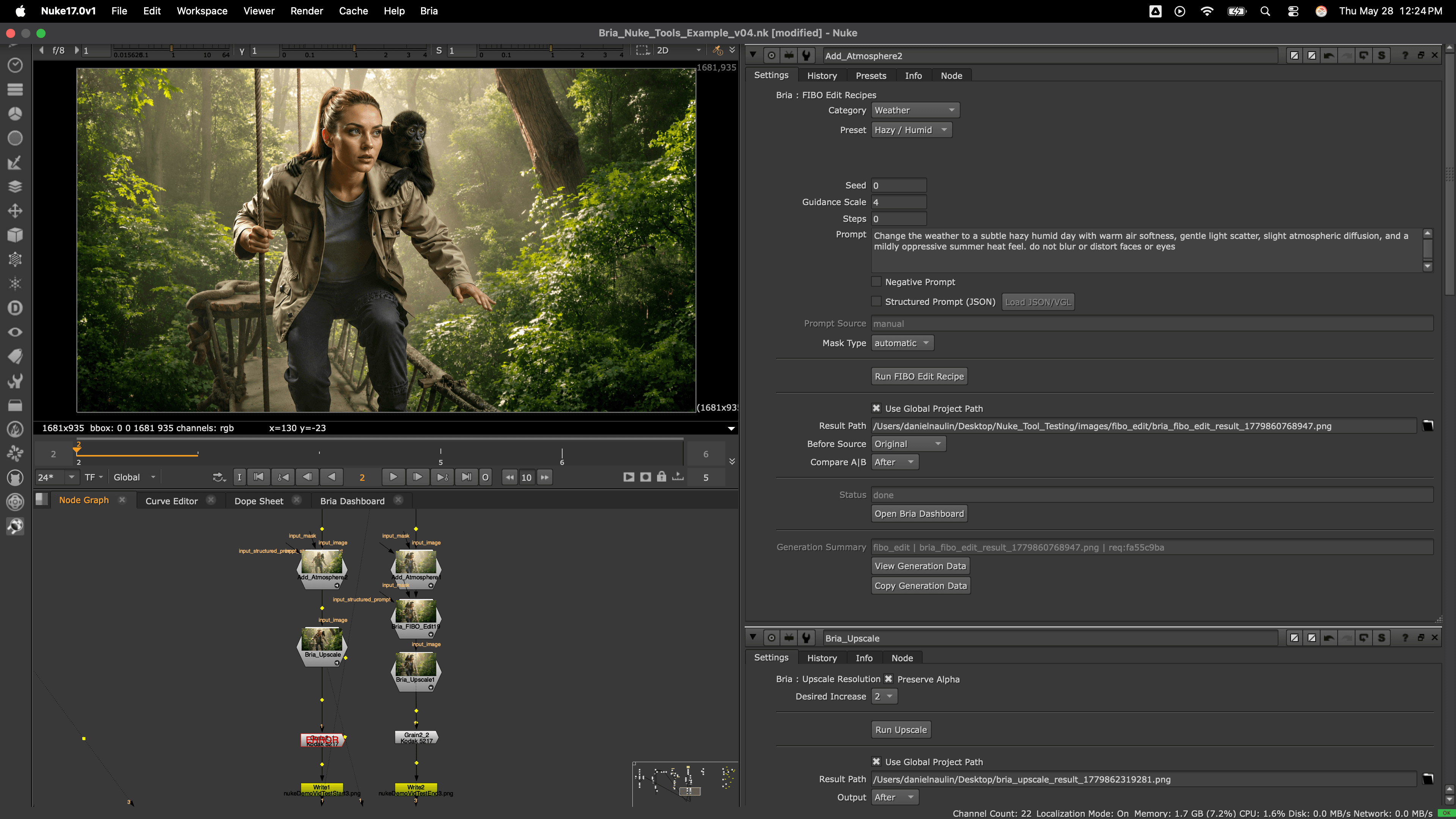 Edit images within Nuke with Fibo Edit