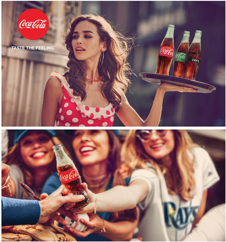 Coca cola ads